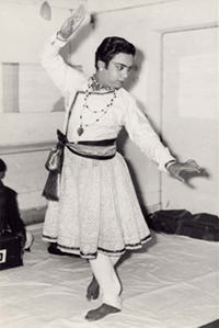 Birju Maharaj, Sapru House, backstage Green Room, February 16, 1969
